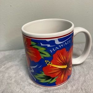Hilo Hattie Coffee Cup Mug Hawaii Hibiscus Flower